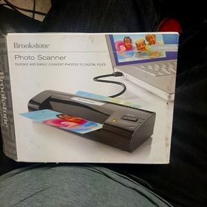 Brookstone photo scanner
